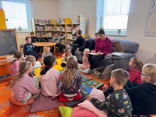 Knihovna - ZŠ v knihovně - Svatý Martin - 11. 11. 2025