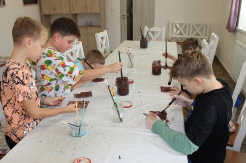 Knihovna - Keramická dílna se žáky ZŠ Ořechov - 18. 11. 2025