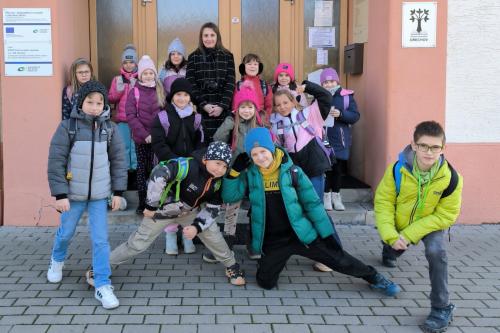 Knihovna - ZŠ Polešovice, třída 3.B - Moje obec Ořechov - 19.11.2025