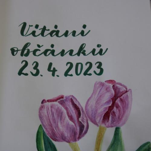 Vítání občánků - Jaro - 23. 4. 2023