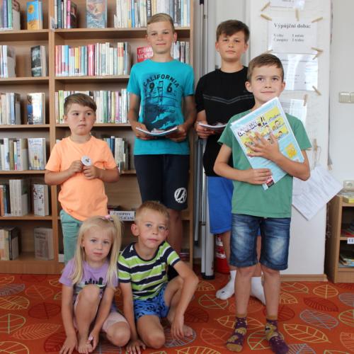 Knihovna - Nejpilnější čtenáři roku 2022/2023 - 28. 6. 2023